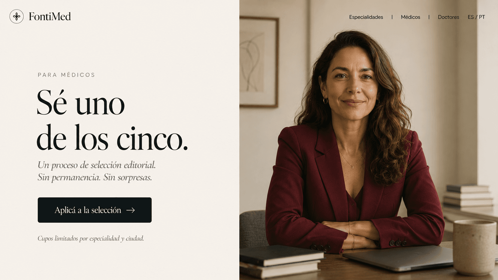 Sé uno de los cinco — Para médicos